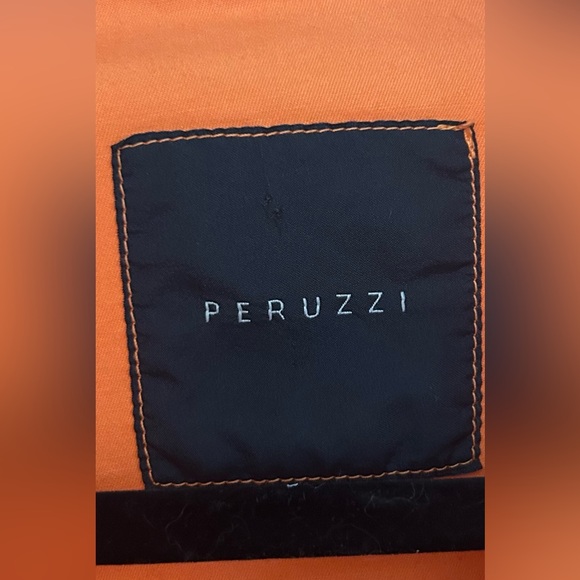 Peruzzi Orange Button-Front Jacket - Picture 5 of 10